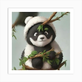 Panda Bear 8 Art Print