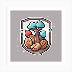 Nut Tree Logo Art Print