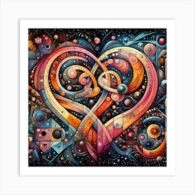 Heart Of Space Art Print