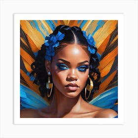 Rihanna 3 Art Print