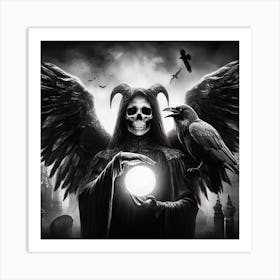 Gothic Demon Art Print