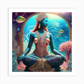 Siren Buddha #14 Art Print