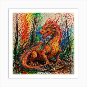 Dragon 1 Art Print