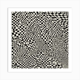 Checkerboard Art Print