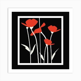 Red Poppies 2 Art Print