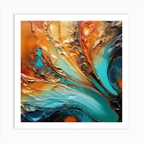 Abstract Painting 272 Art Print