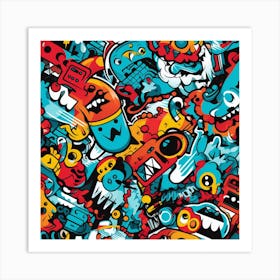 Doodle Doodle Doodle Art Print