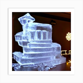 Ice Sculpture 1 Art Print