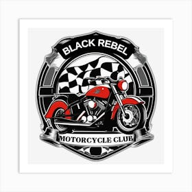 Black Rebel Motorcycle Club Art Print