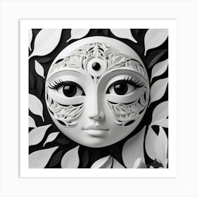 Sun And The Moon Art Print