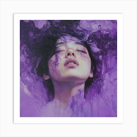 'Purple' Art Print