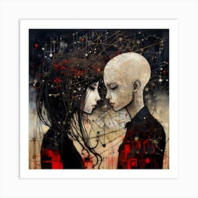 Lovers By Csaba Fikker 124 Art Print