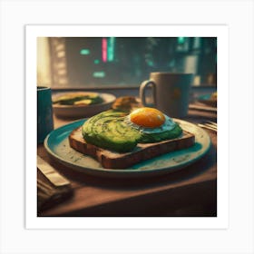Avocado Toast 31 Art Print