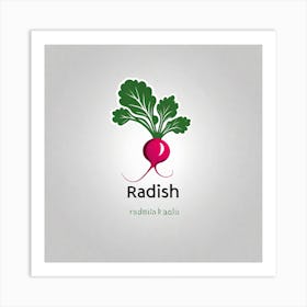 Radish 18 Art Print