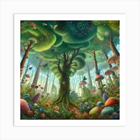 Fairy Forest Art Print