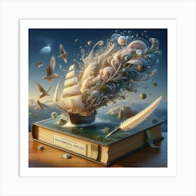 Book Of Dreams Art Print