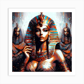 Cleopatra Portrait Artwork 57 Art Print