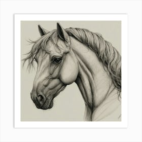 Horse'S Head 2 Art Print