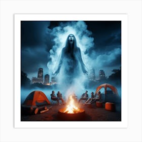 Ghost Camp Art Print