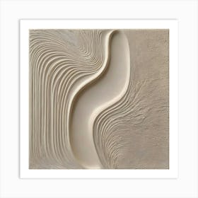 Wavy Wall Art 1 Art Print