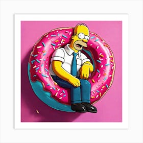 Simpsons 1 Art Print