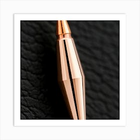 Rose Gold Bullet Art Print