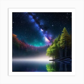 Milky Way 36 Art Print