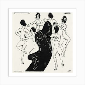 'The Dancers' Art Print