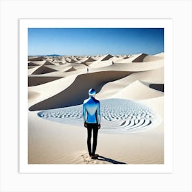 Sand Dunes 18 Art Print