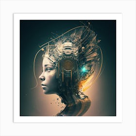 Smart Tech Art Print