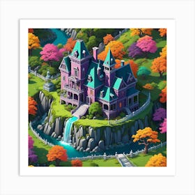 Mansion Peninsula Art Print