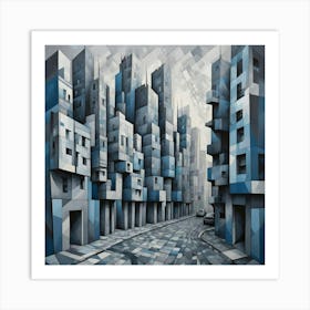 Cityscape 18 Art Print