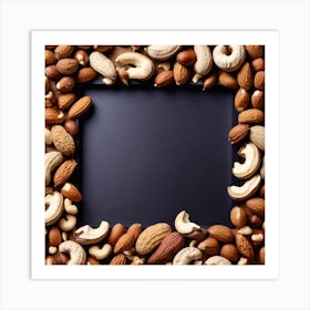 Frame Of Nuts 2 Art Print