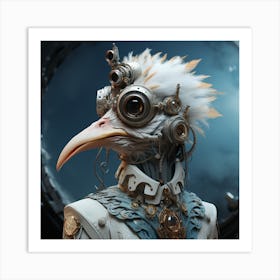 Steampunk Bird 1 Art Print