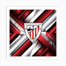 Athletic Club Bilbao Logo Wall Art 22 Art Print