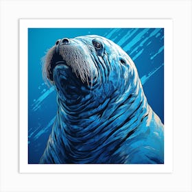 Walrus Art Print