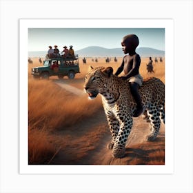 African safari Art Print