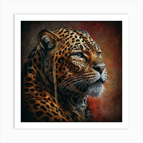 Leopard 3 Art Print