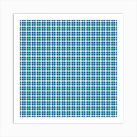 Checkered Fabric 6 Art Print