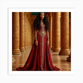 Egyptian Princess 2 Art Print