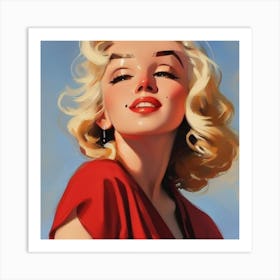 Marilyn Monroe Art Print