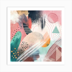 Abstract Painting 151 Art Print