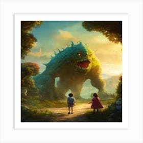 Monster Art Print