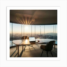 Office Space Art Print