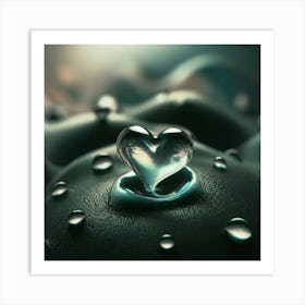 Water Drop Art Print