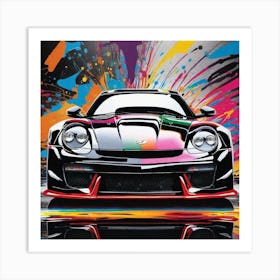 Porsche 911 Gt3 6 Art Print