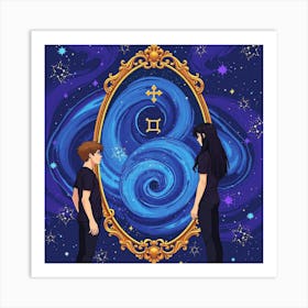 Scorpio Zodiac 8 Art Print