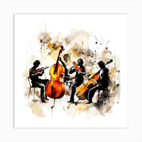 Musicians 1st Class - Music Union Art Print