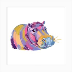 Hippopotamus 09 1 Art Print