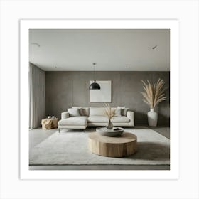 Modern Living Room 122 Art Print